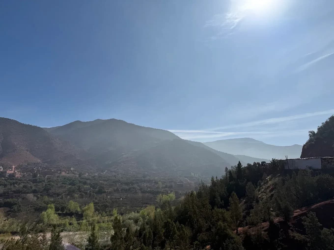 Valle verde del Alto Atlas