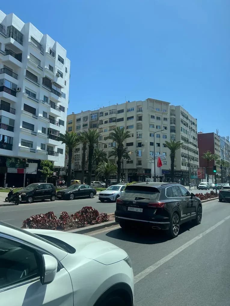 Avenue in central Casablanca