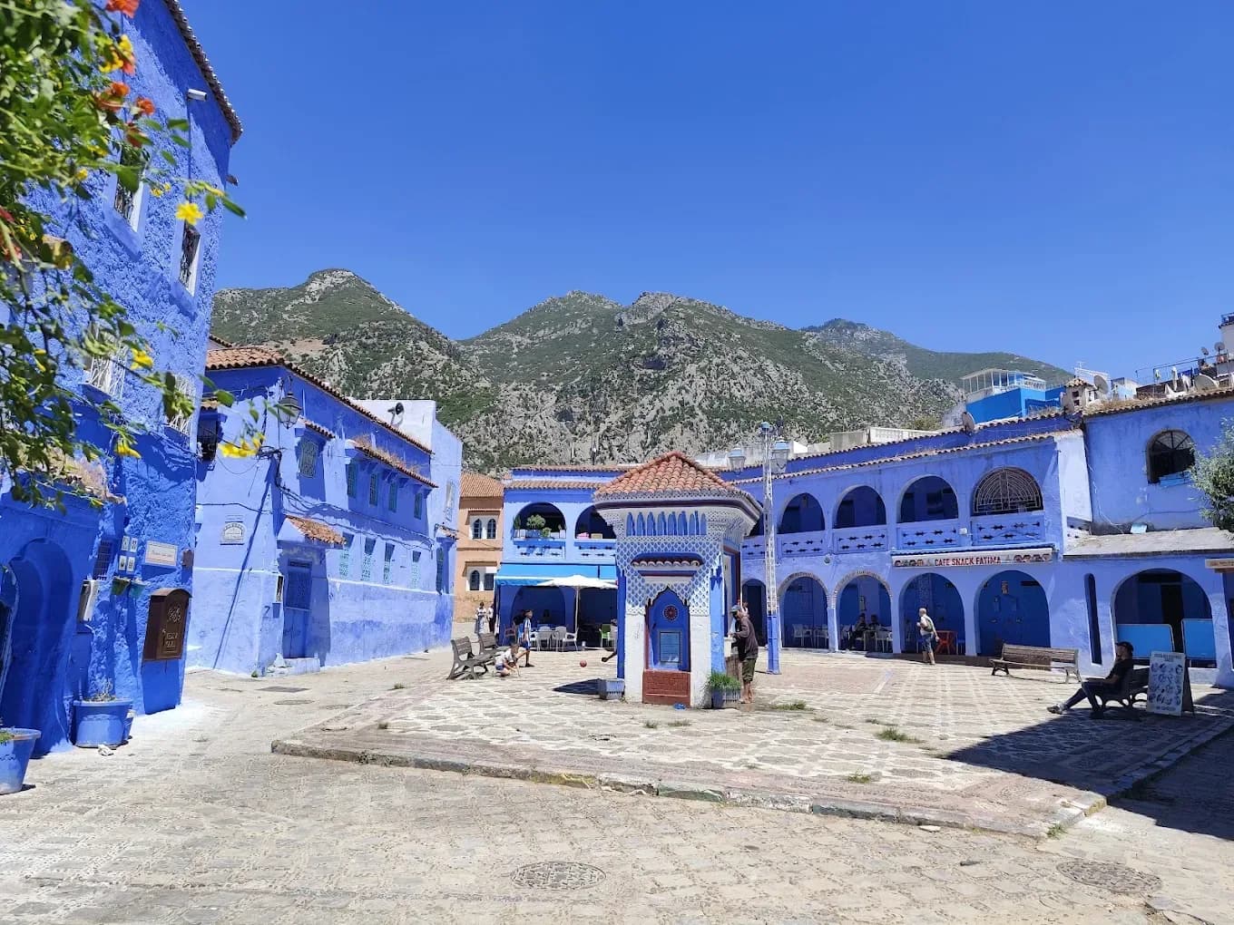 Plaza Outa el Hammam en Chefchaouen
