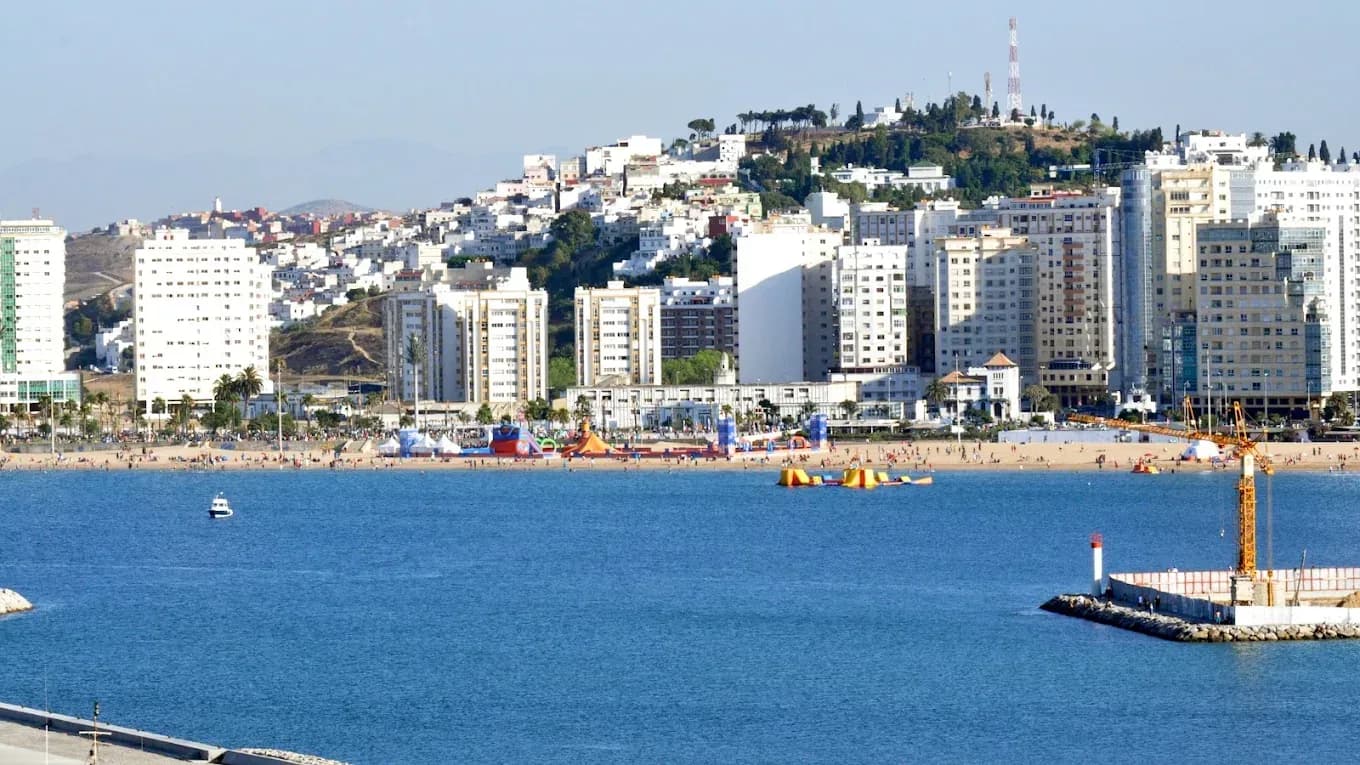 Bahía y ciudad de Tánger