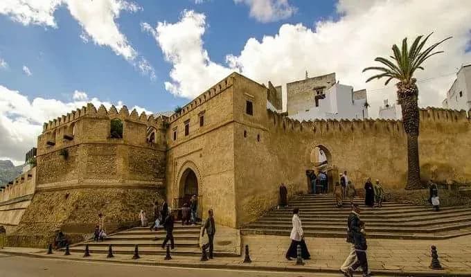Kasbah wall in Tetouan