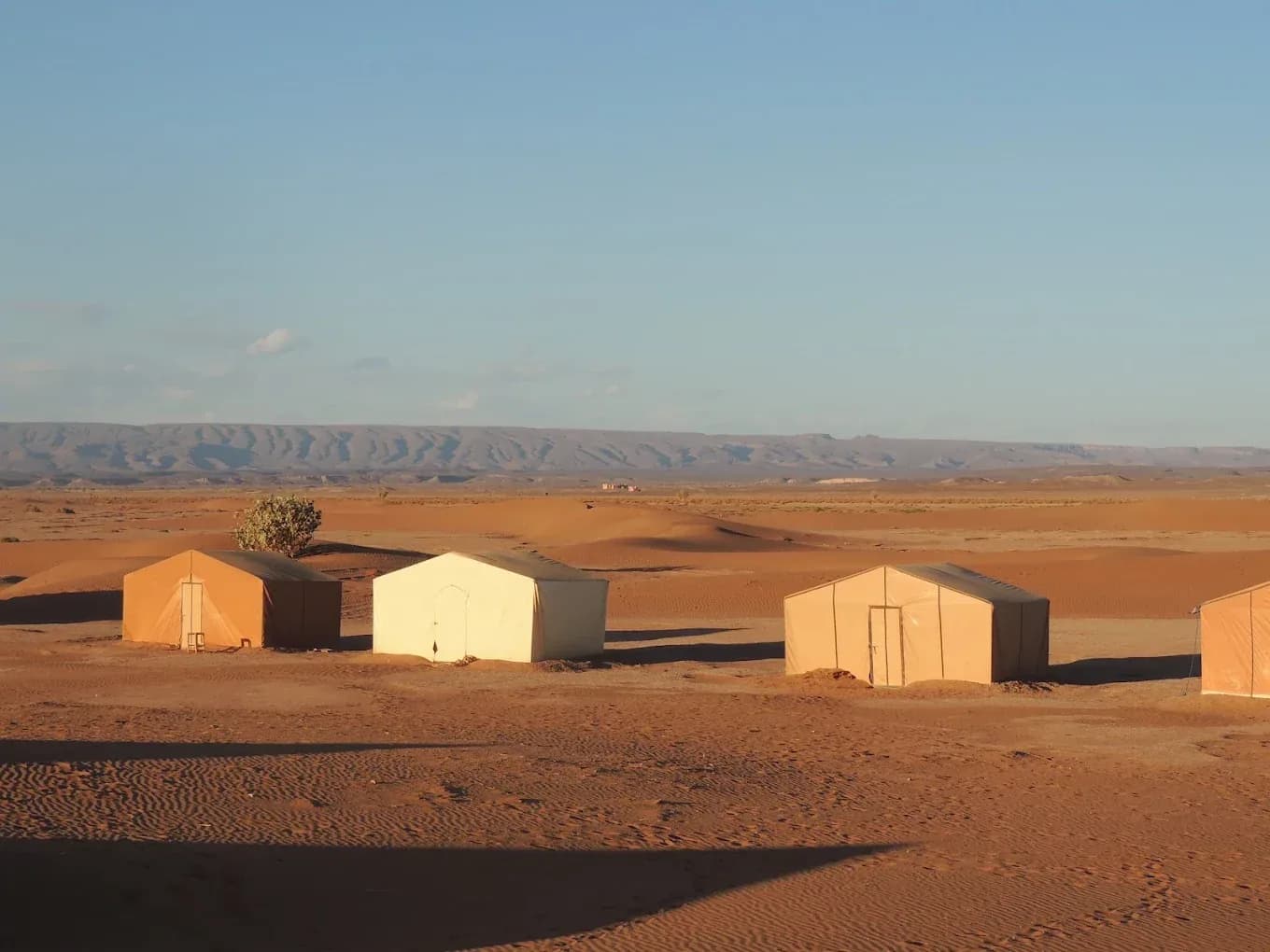 Campamento en el desierto de Zagora