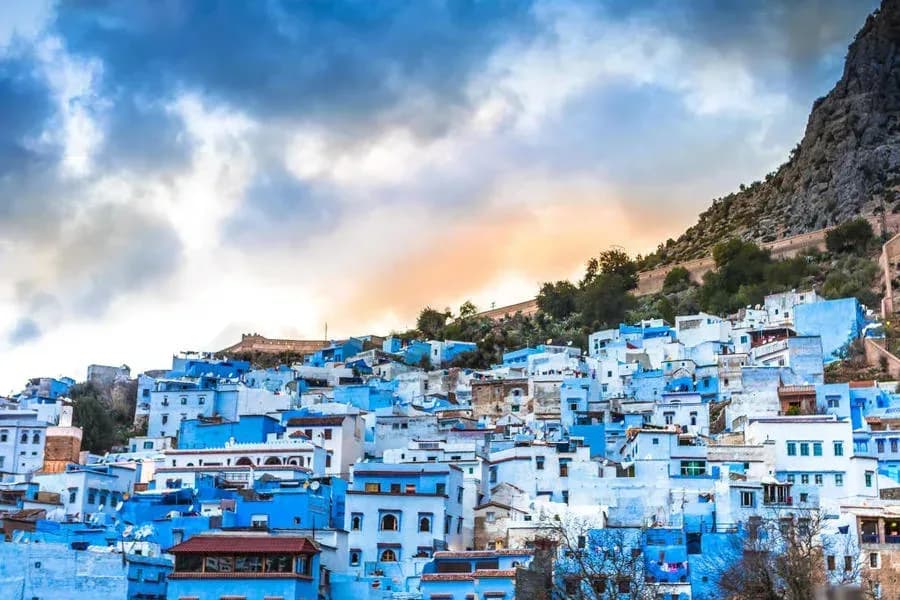 Casas azules de Chefchaouen