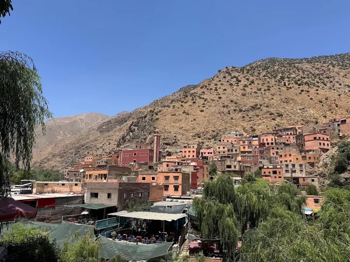Pueblo del valle del Ourika