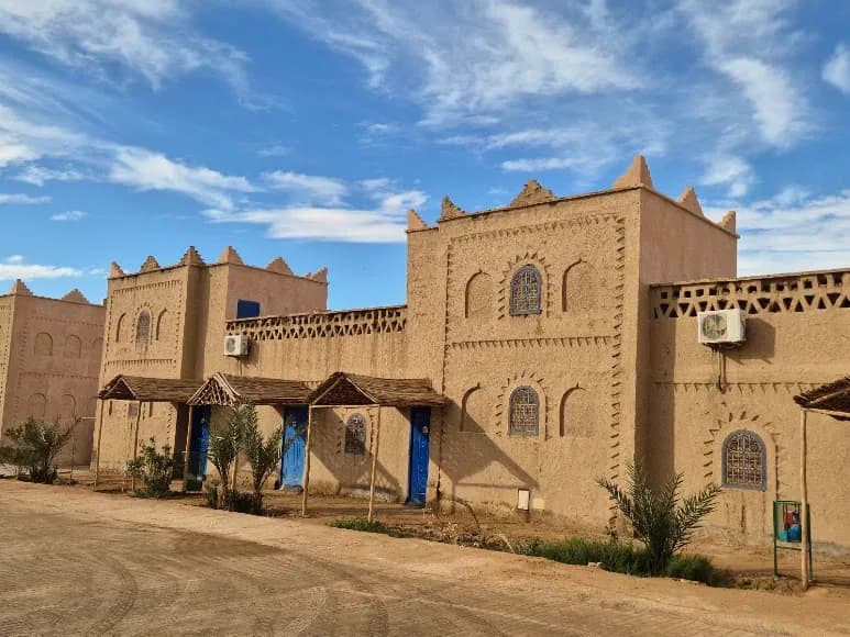 Traditional kasbah hotel in the south