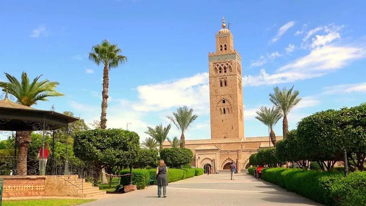 Jardines de la Koutoubia en Marrakech