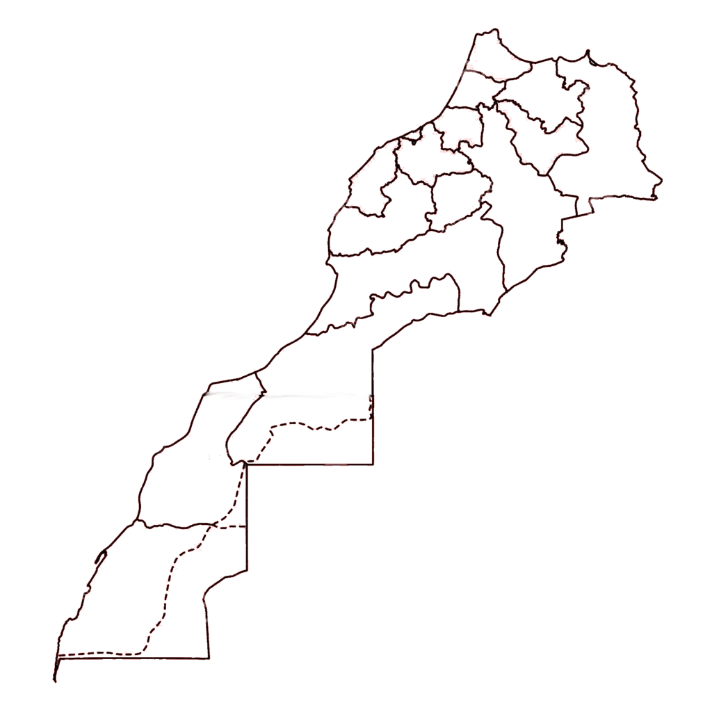 Mapa de Marruecos